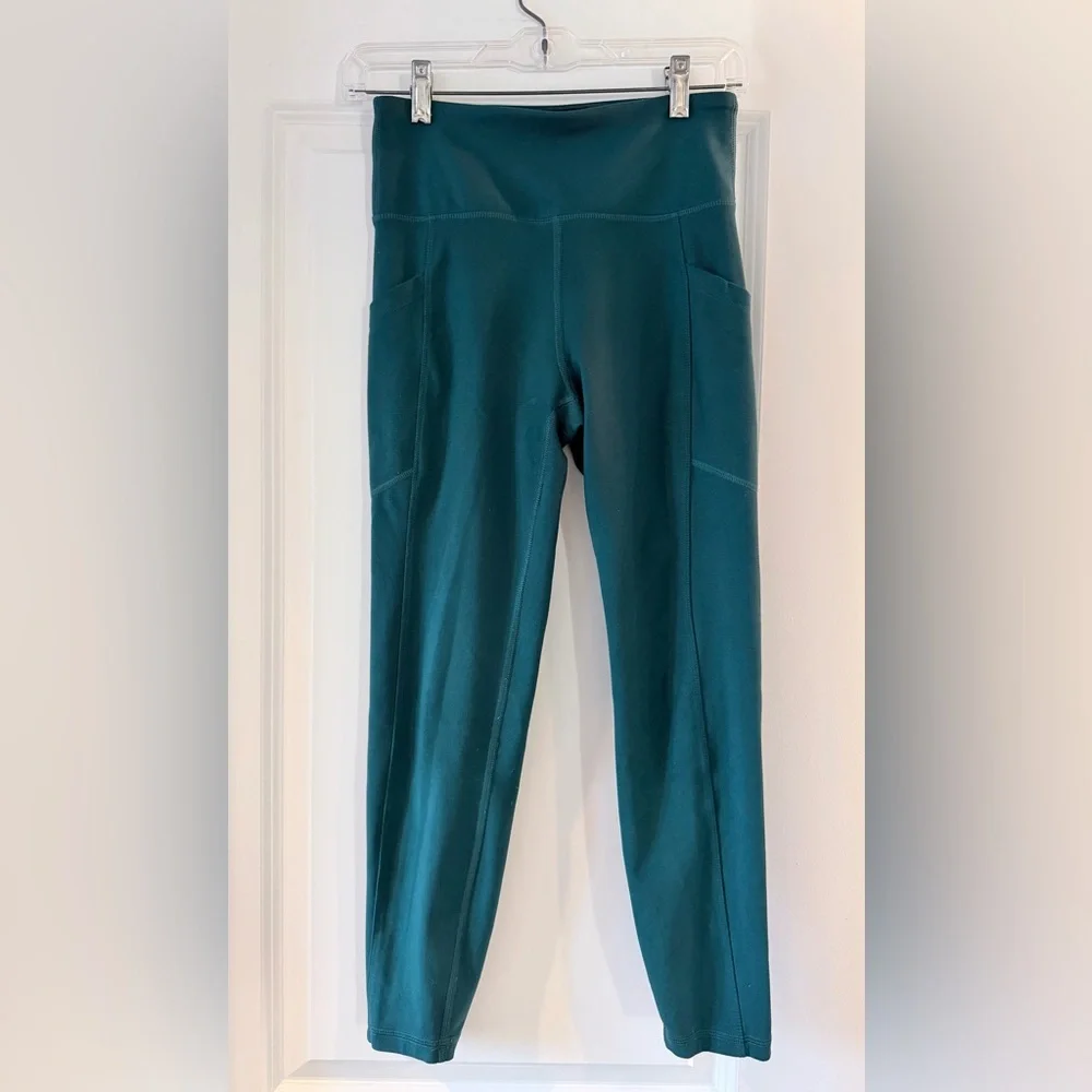 Teal High-Rise Leggings - Picture 1 of 2